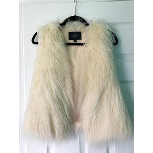 American Eagle Fur Vest